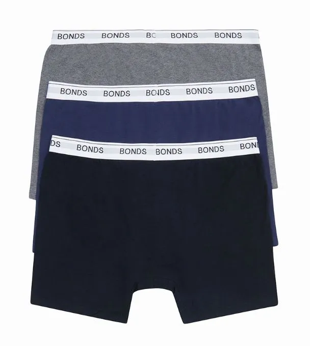 6 x Bonds Mens Guyfront Mid Trunks Underwear - 01K