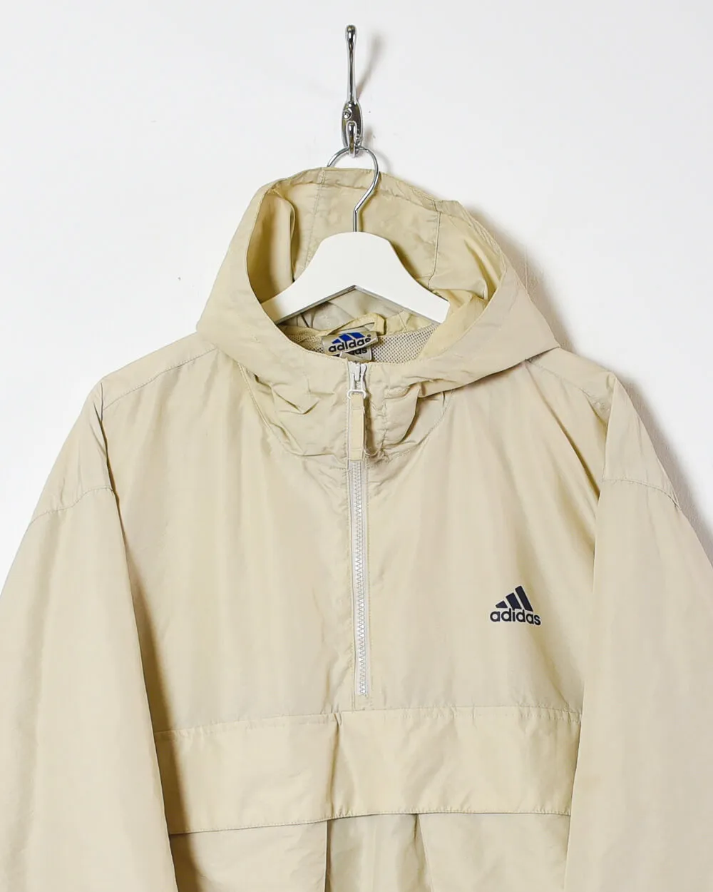 Adidas 1/4 Zip Hooded Parka Jacket - X-Large