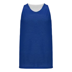 Athletic Knit (AK) BR1302A-206 Adult Royal Blue/White Reversible League Basketball Jersey