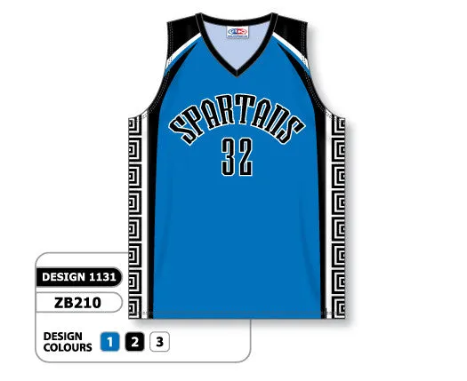 Athletic Knit Custom Sublimated Basketball Jersey Design 1131