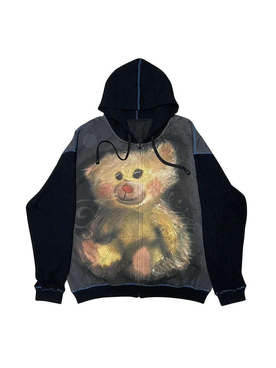 Bear Hoodie Cute Parka【s0000000516】