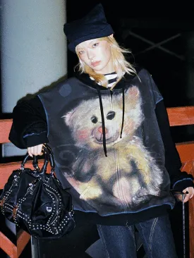 Bear Hoodie Cute Parka【s0000000516】