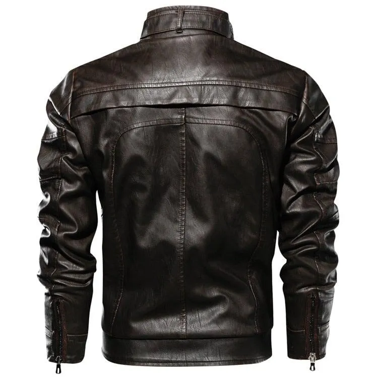 Benedict Mens Leather Jacket