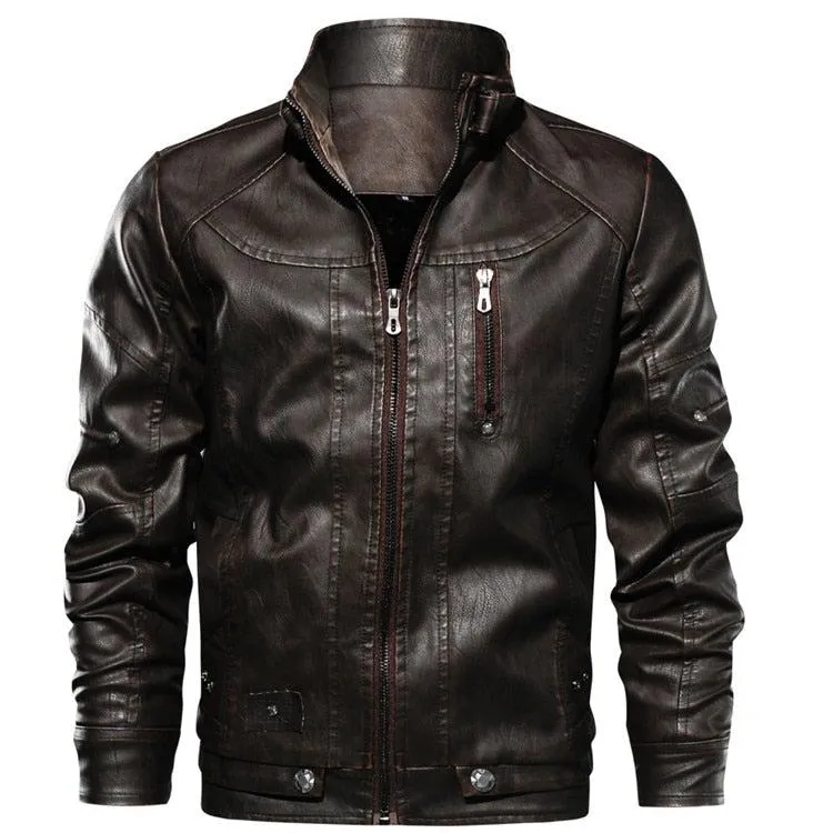 Benedict Mens Leather Jacket