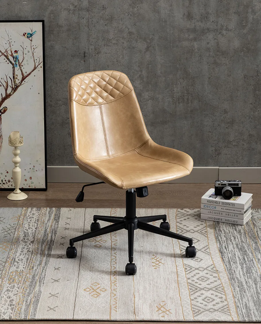 Bozeman Faux Leather Desk Chair