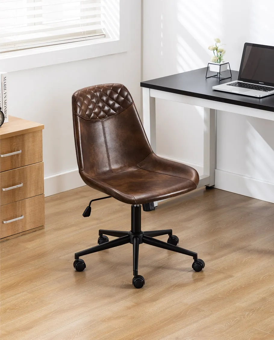 Bozeman Faux Leather Desk Chair