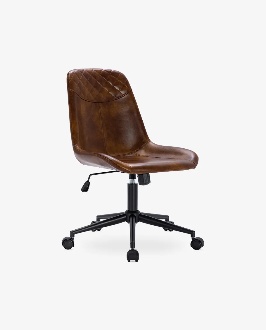 Bozeman Faux Leather Desk Chair