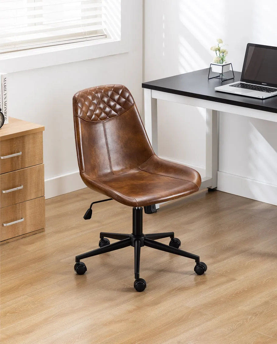 Bozeman Faux Leather Desk Chair