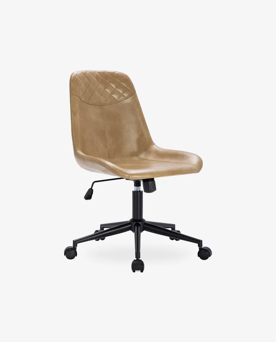 Bozeman Faux Leather Desk Chair