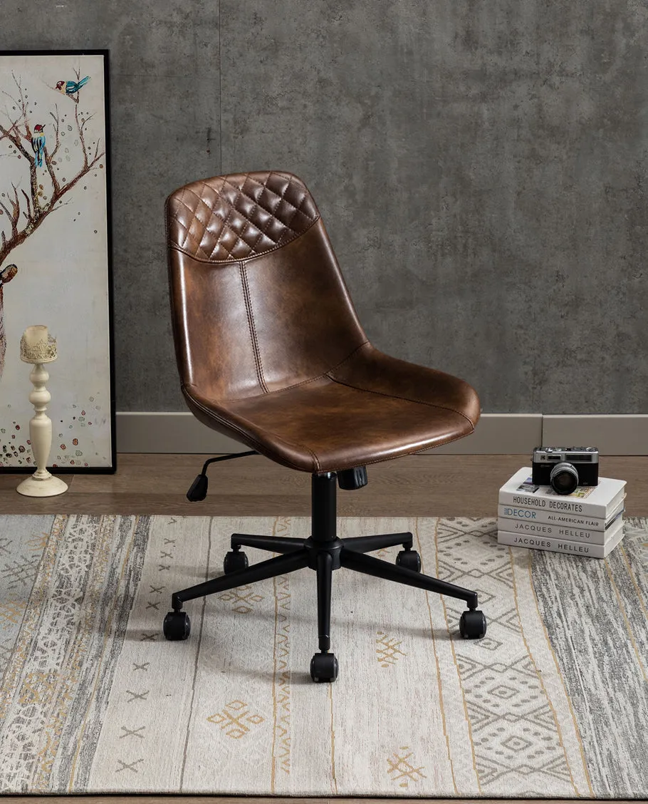 Bozeman Faux Leather Desk Chair