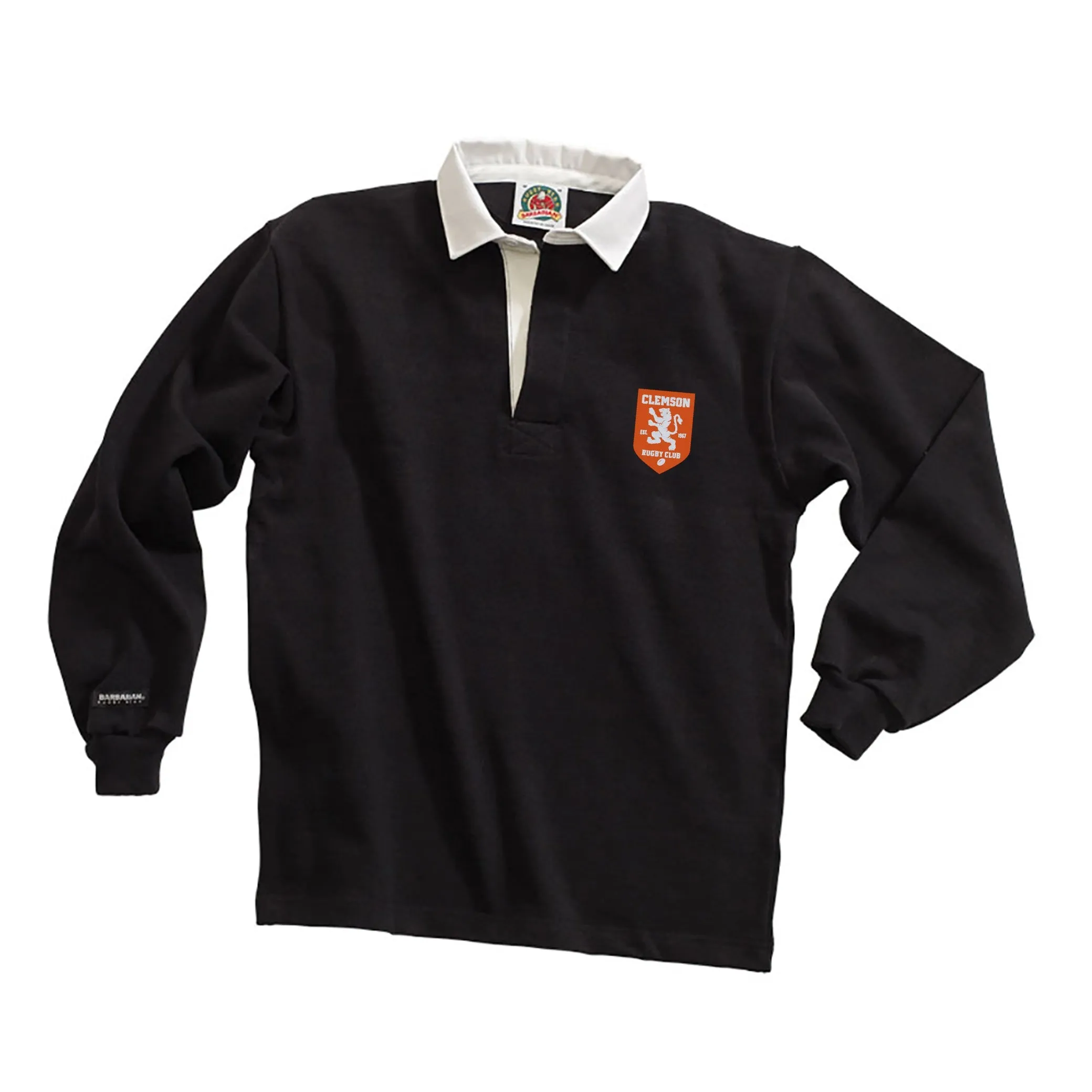 Clemson Rugby Solid Traditional Rugby Jersey