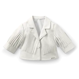 Courtney’s™ White Fringe Jacket for 18-inch Dolls