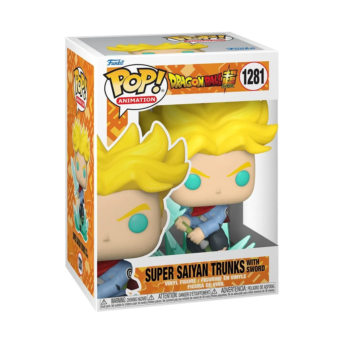 Dragon Ball Super™ Super Saiyan Trunks with Sword Pop! - 5"