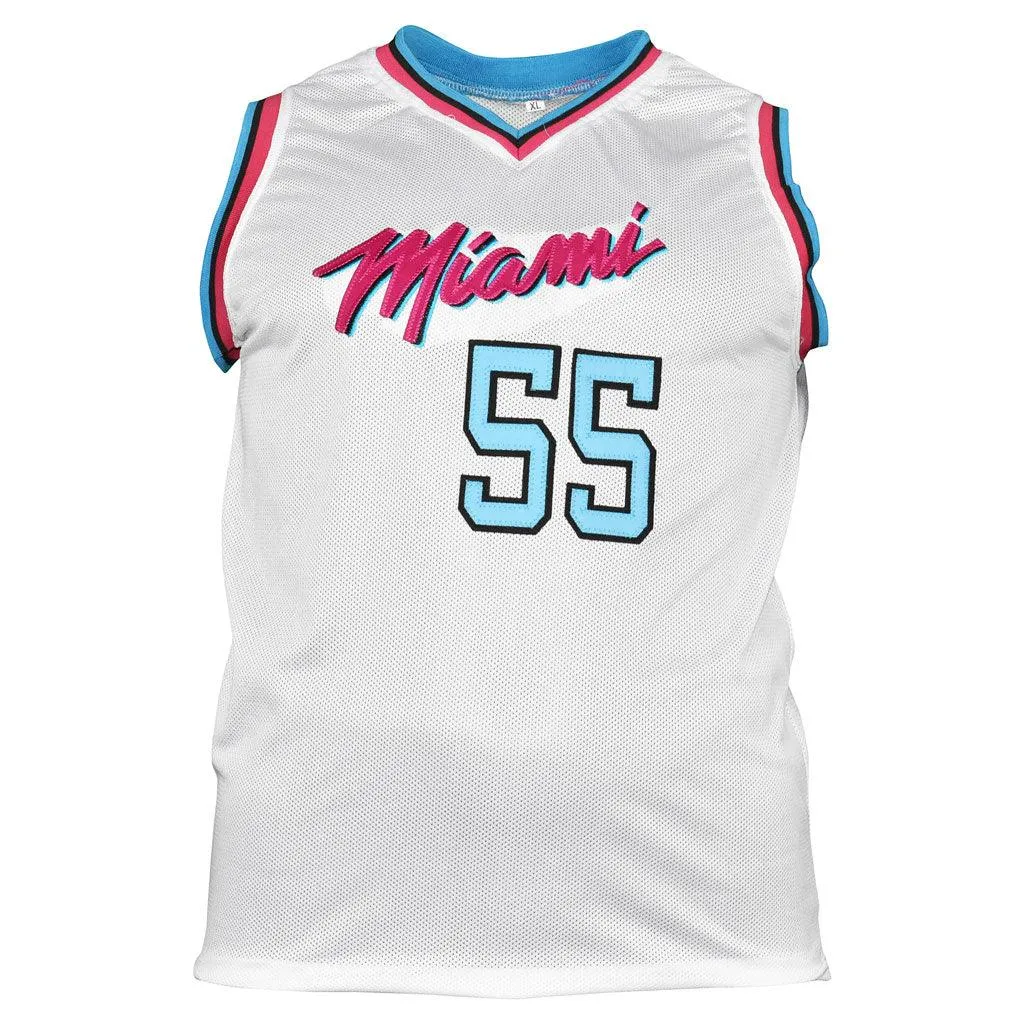 Duncan Robinson Signed Miami Pro Alternate White Basketball Jersey (JSA)