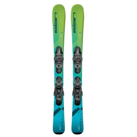 Elan Pinball Team Kids Skis with EL 7.5 Bindings