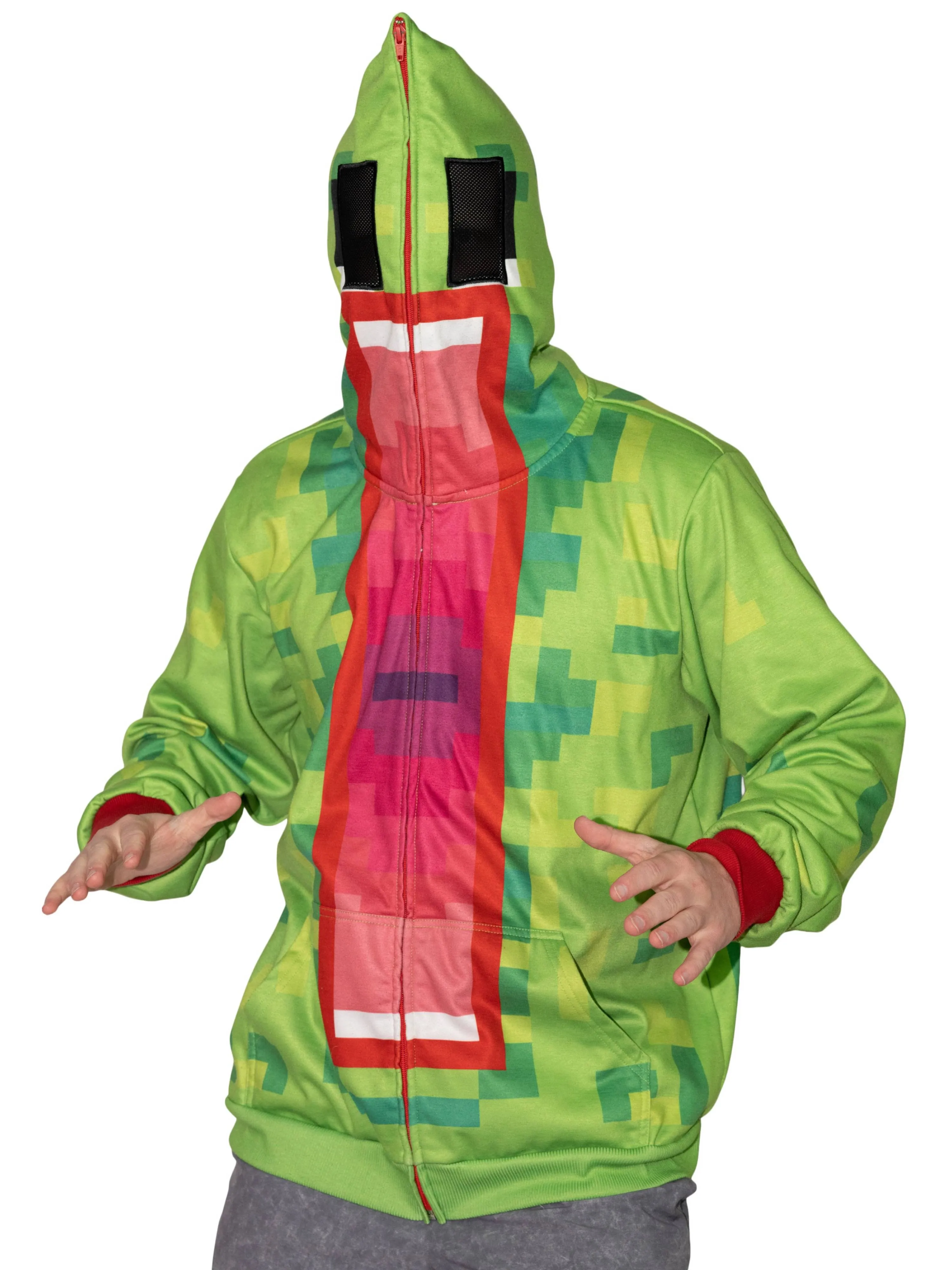 FULL FACE UNSPEAKABLE ZIPPER HOODIE