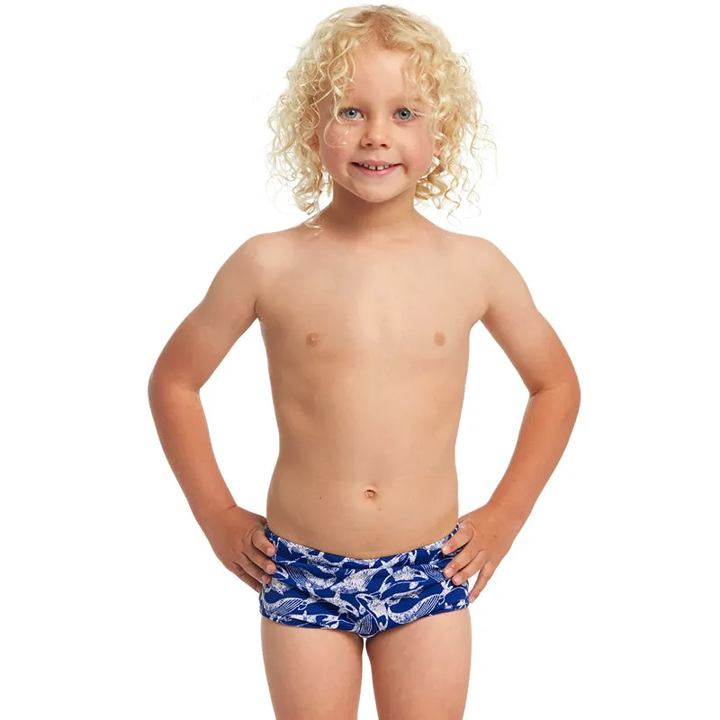 Funky Trunks - Beached Bro - Toddler Boys Printed Trunks