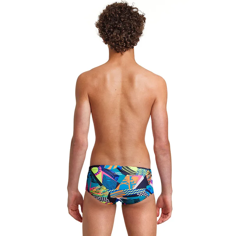 Funky Trunks - Bel Air Beats - Boys Sidewinder Trunks