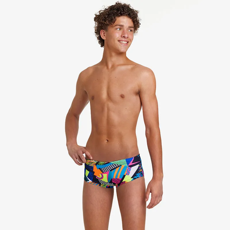 Funky Trunks - Bel Air Beats - Boys Sidewinder Trunks