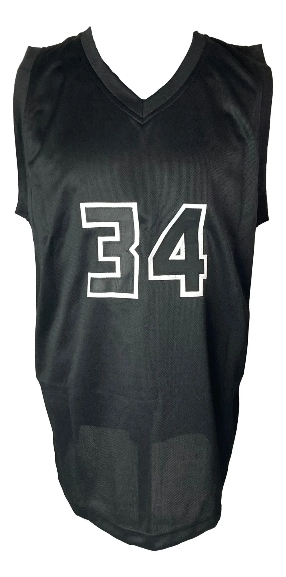 Giannis Antetokounmpo Milwaukee Signed Black Basketball Jersey JSA