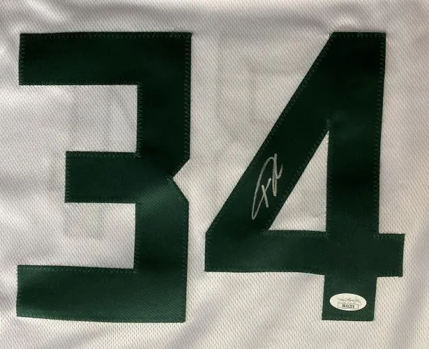 Giannis Antetokounmpo Milwaukee Signed White Basketball Jersey JSA