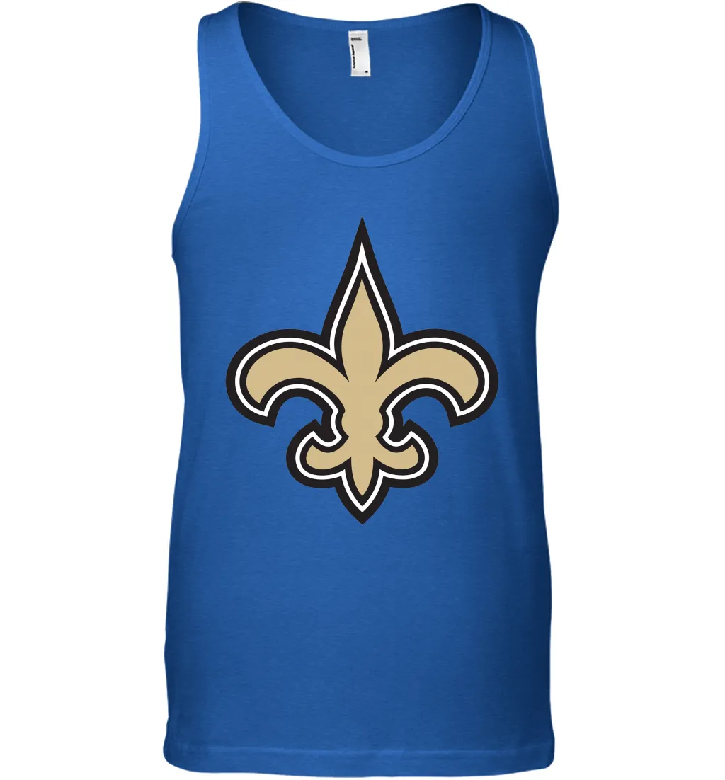 Gift Shirt Logo For Fan Rugby Team New Orleans Saints Tank Top