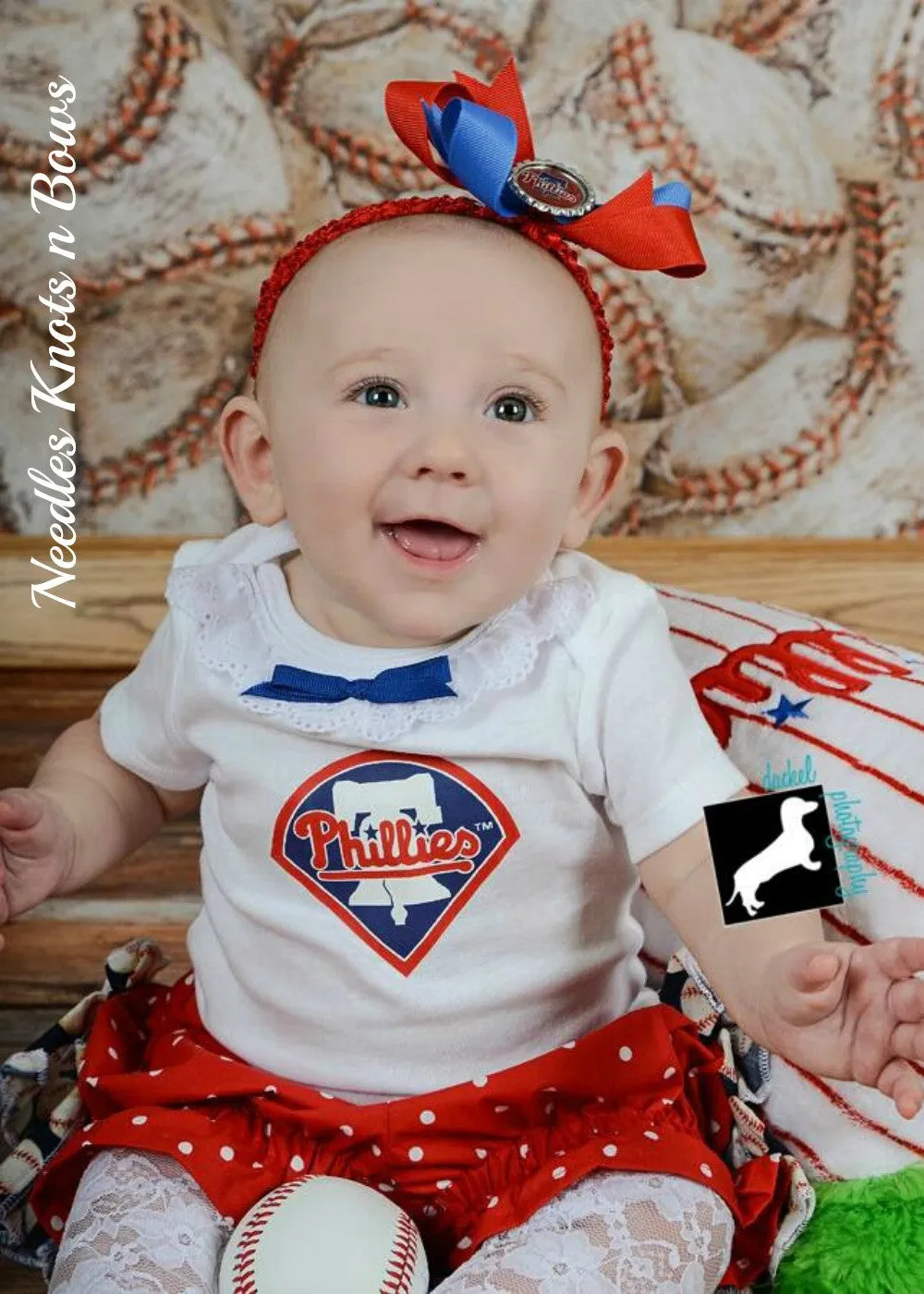 Girls Chicago Cubs Game Day Baseball Outfit