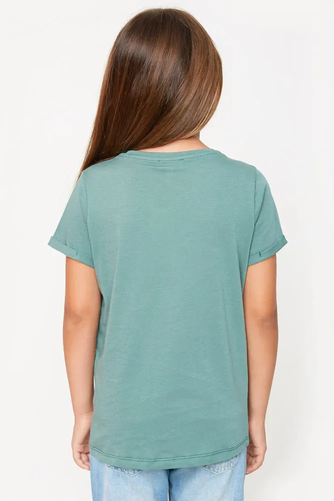 Girls Criss Cross T-Shirt