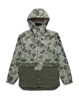 HERSCHEL RAINWEAR PARKA CAMO/OLIVE