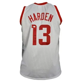 James Harden Signed Houston Rockets Jersey White (Beckett)