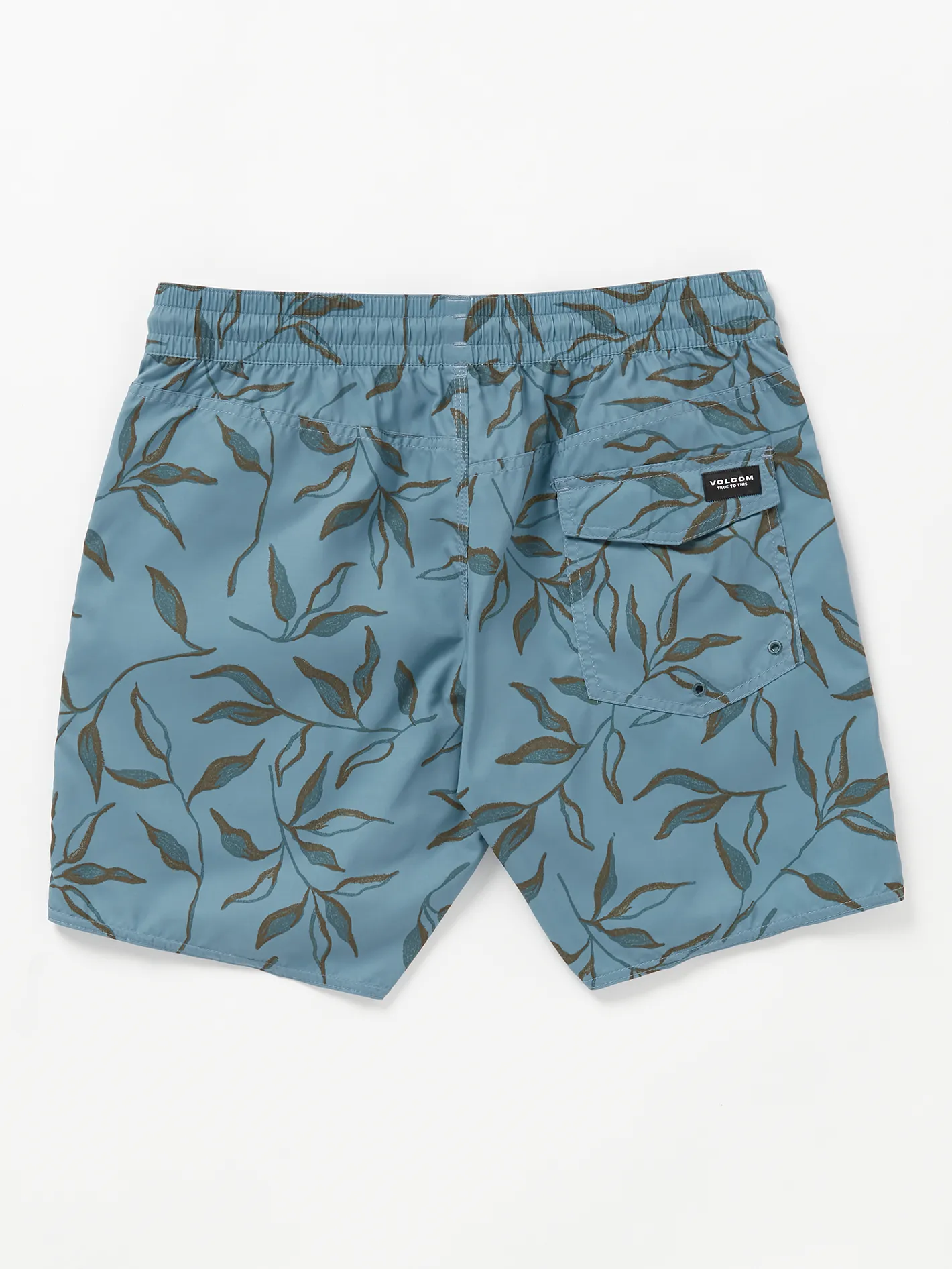 Lido Print Trunks - Stone Blue