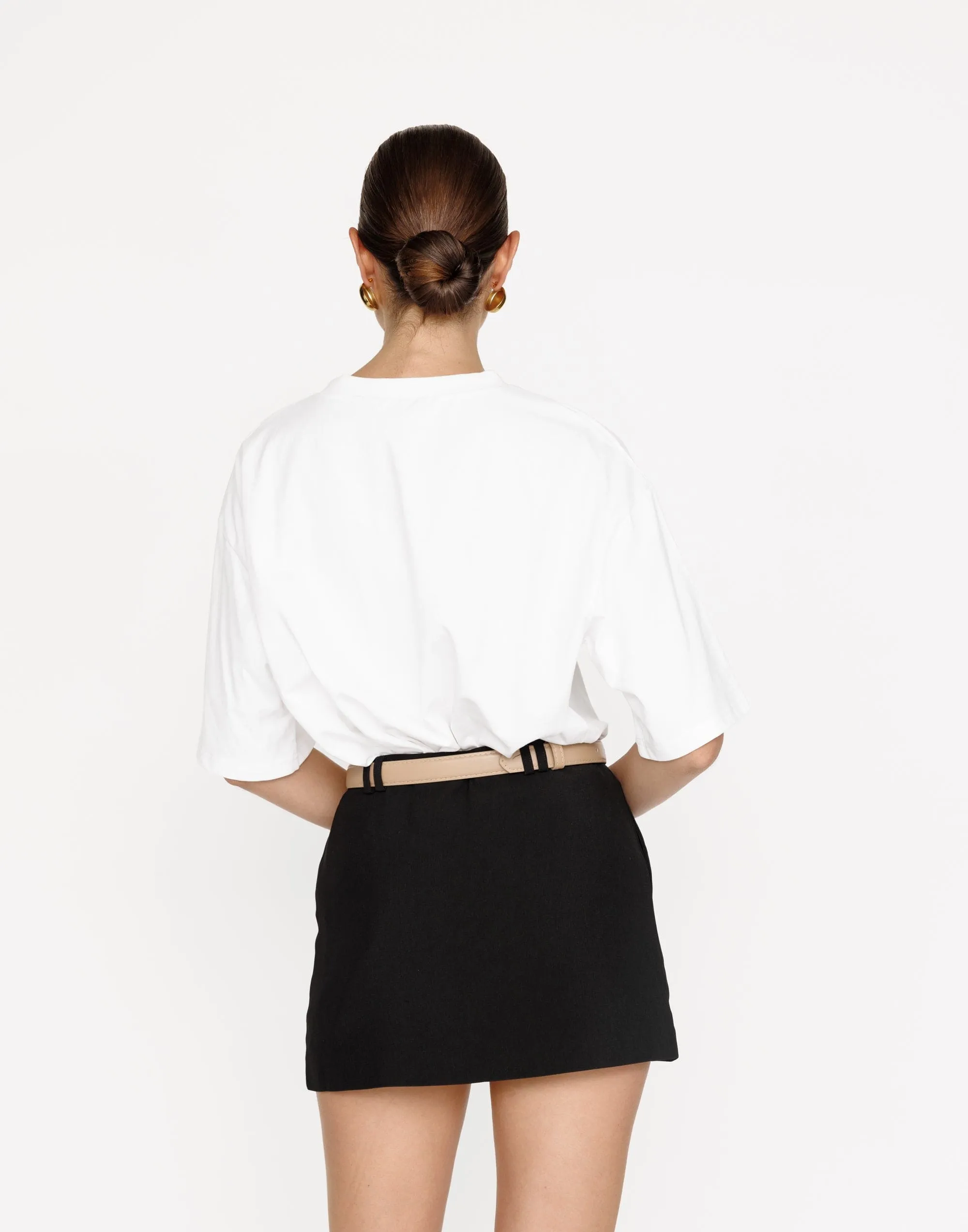 Nailah Mini Skirt (Black)