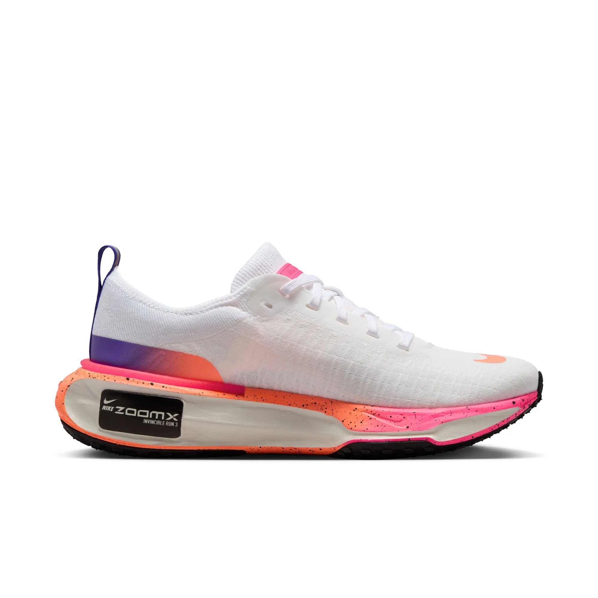 Nike | Women's Invincible 3 Road Running Shoes - White/Mango