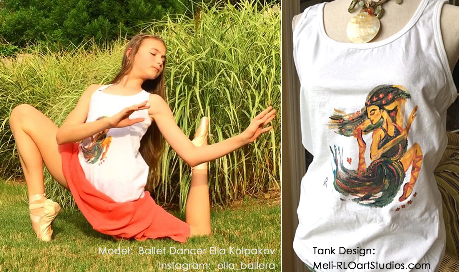 Original Ballet Designed Tank Top