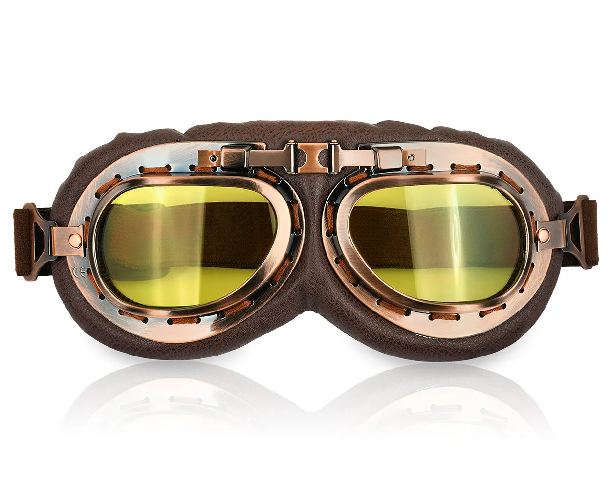 Play Bling Cosplay Goggles Steampunk Motorcycle Goggles Costume Retro Pilot Style Goggles