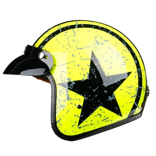 Put your pride on display in this classic American style motorcycle helmet!