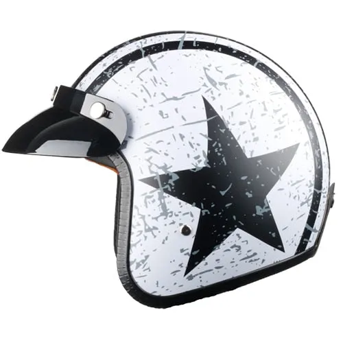 Put your pride on display in this classic American style motorcycle helmet!