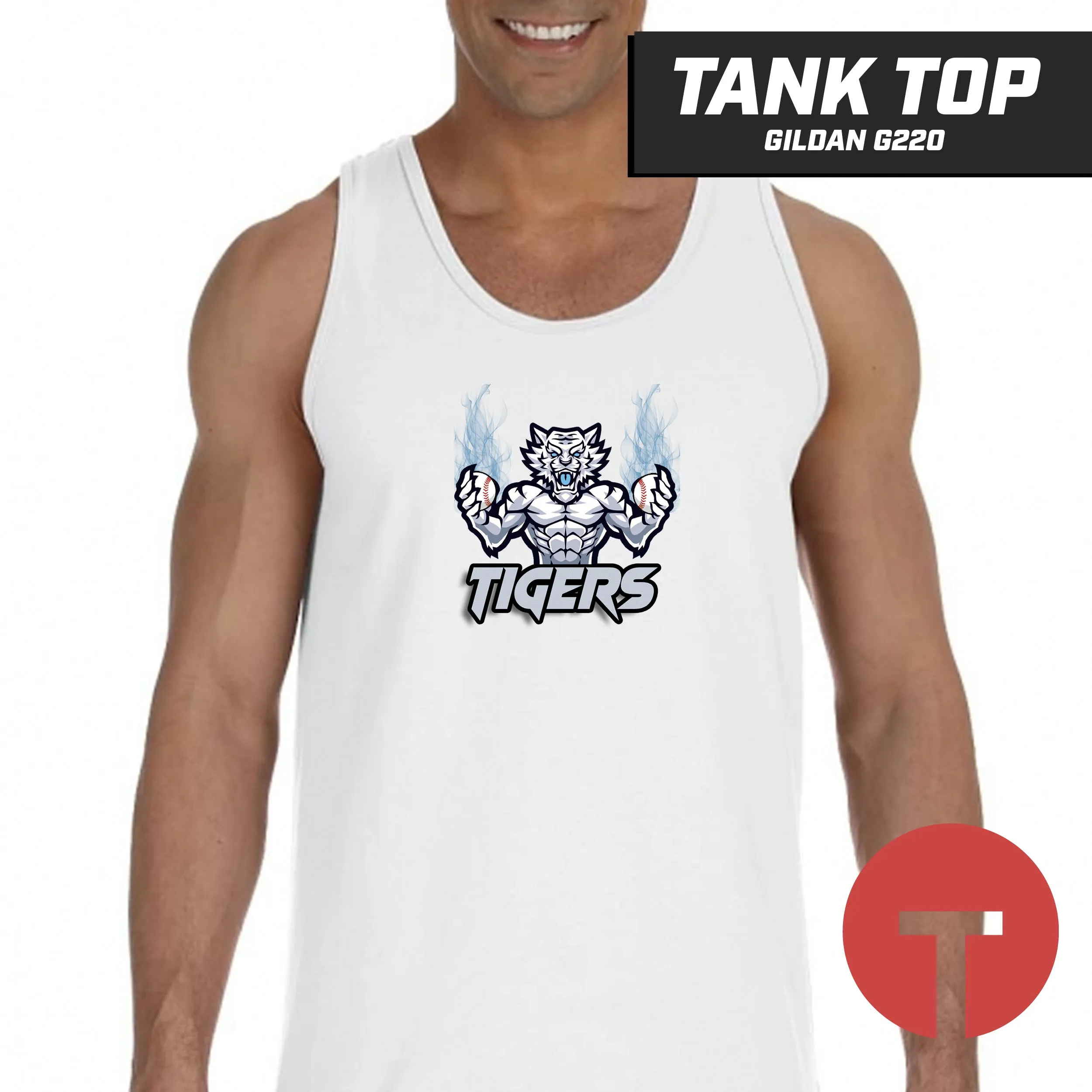 Tigers J Leon - Tank Top Gildan G220