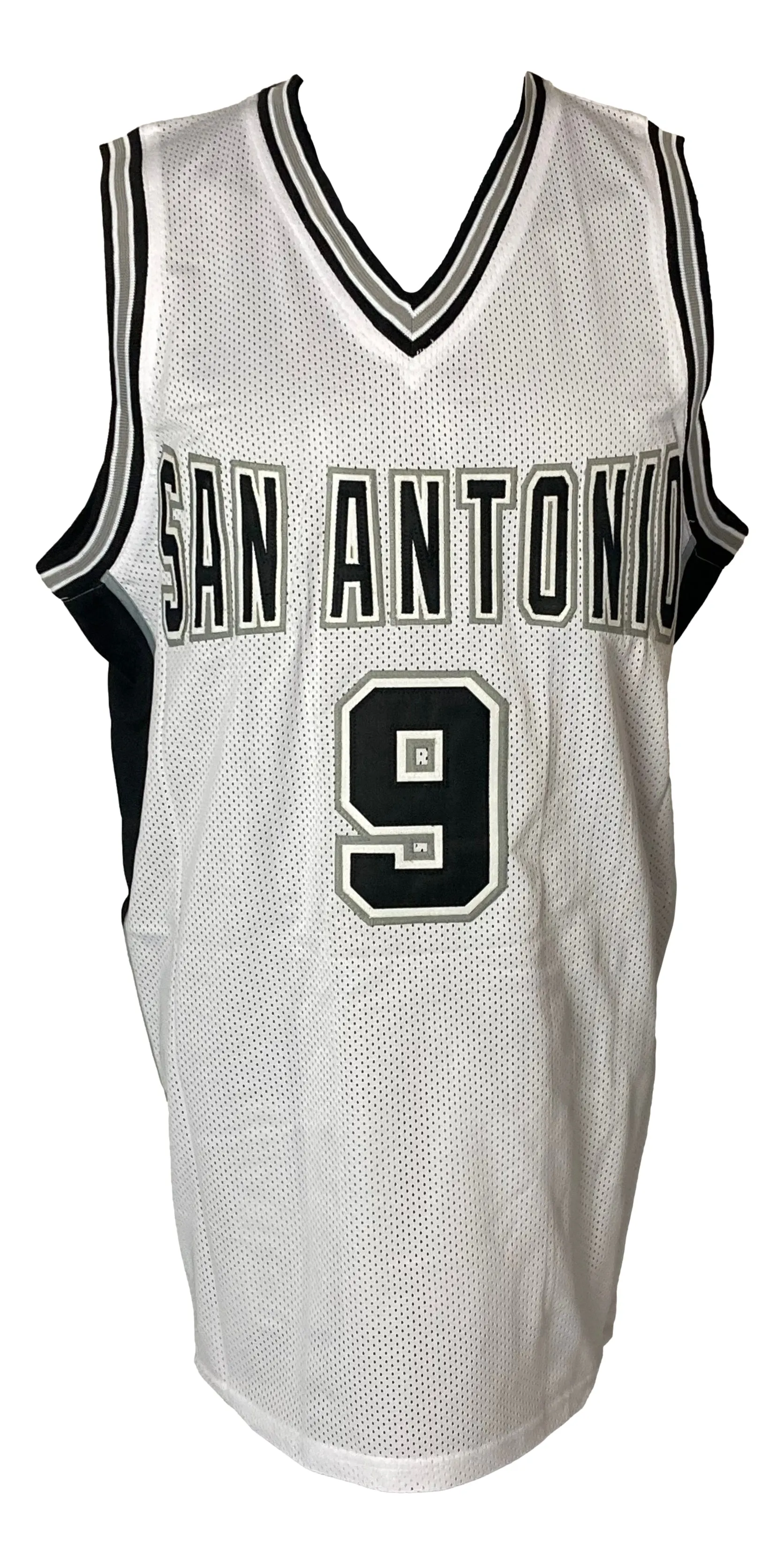 Tony Parker San Antonio Signed White Basketball Jersey BAS ITP