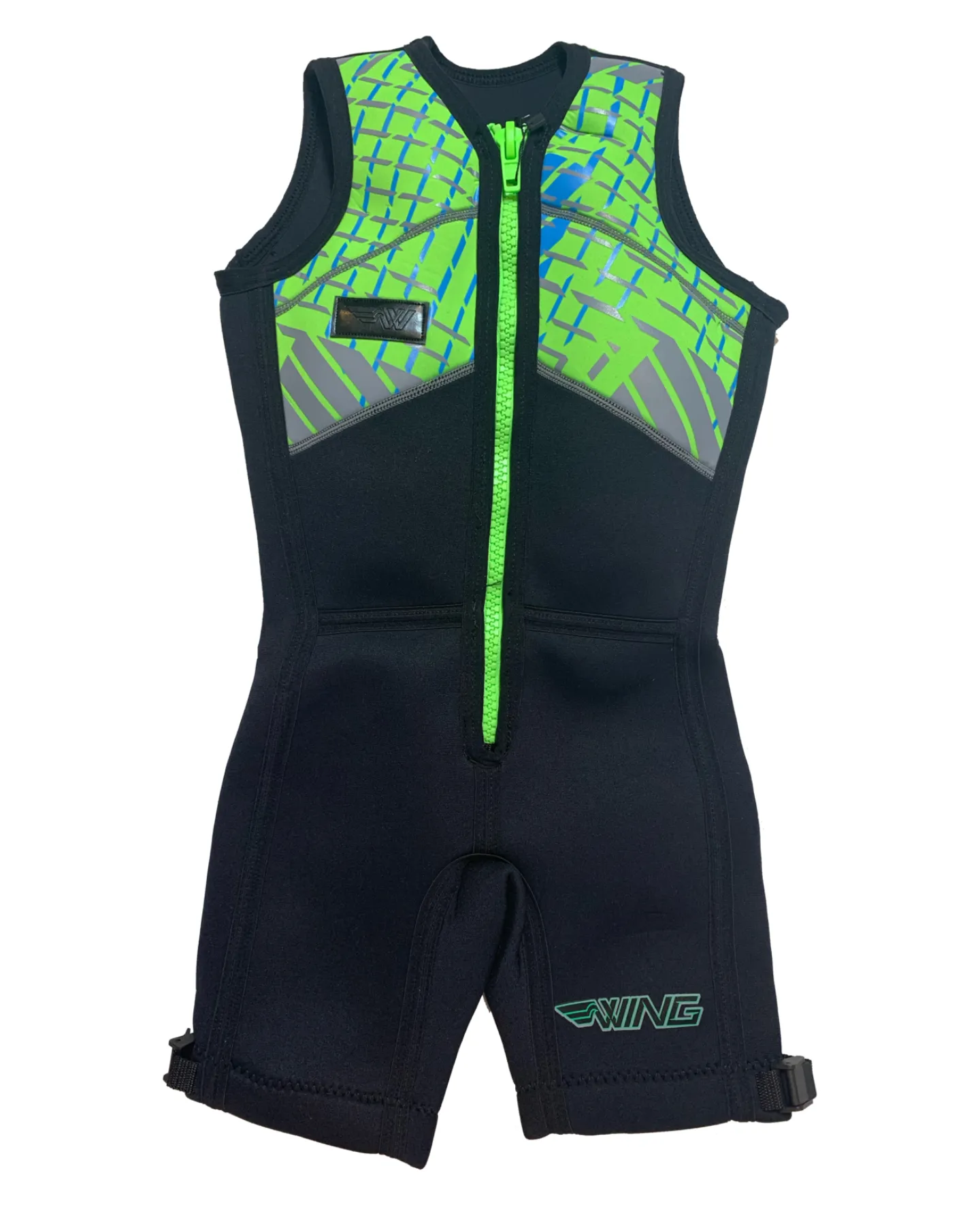 Wing Junior Freestyle Buoyancy Suit - Lime